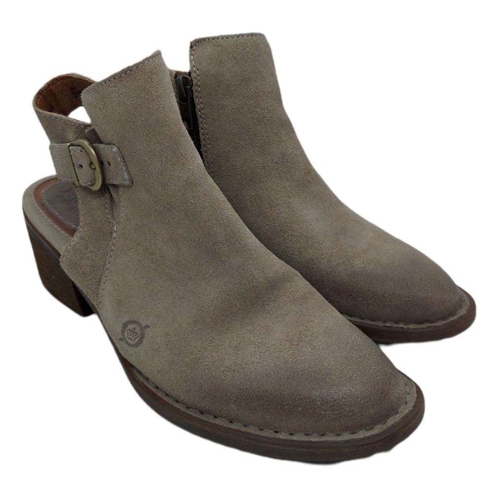 Born Slingback Ankle Boots Women's Size 6M - Picture 1 of 9